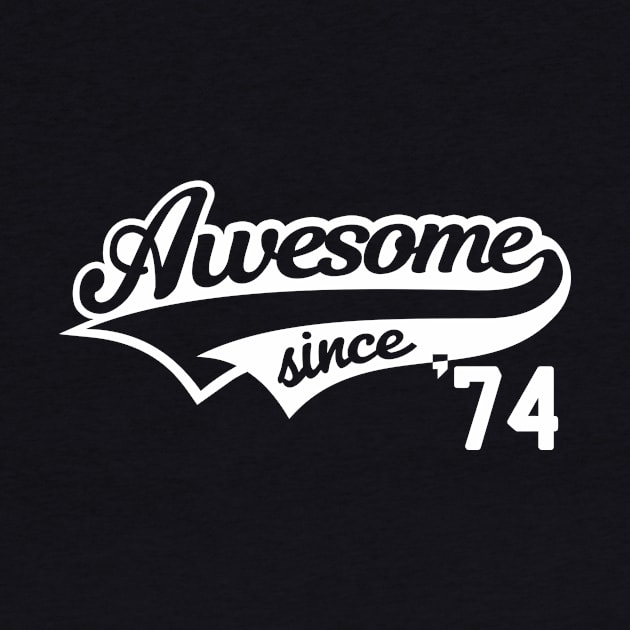 Awesome since 1974 by hoopoe